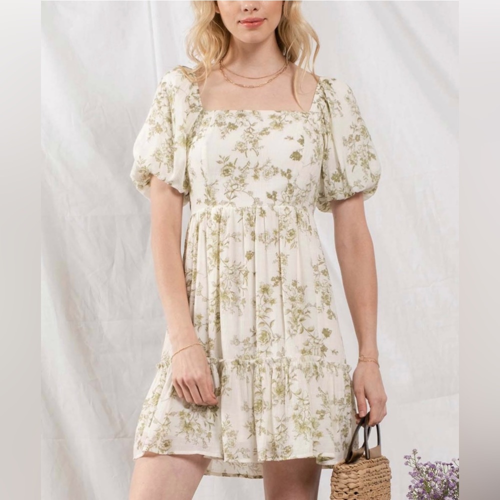 Blu Pepper Peasant Dress! 🤍🌱